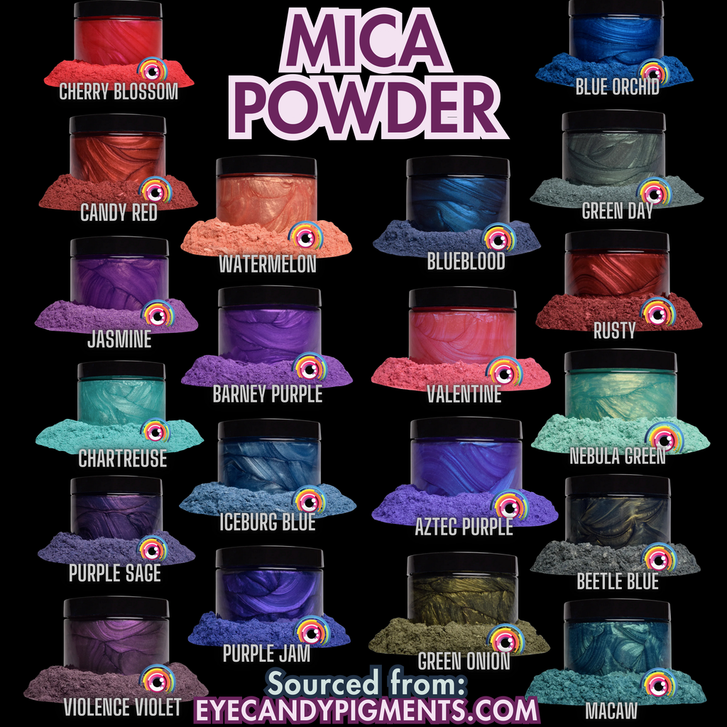 Dice Making Supplies | Eye Candy Pigments Mica Powder