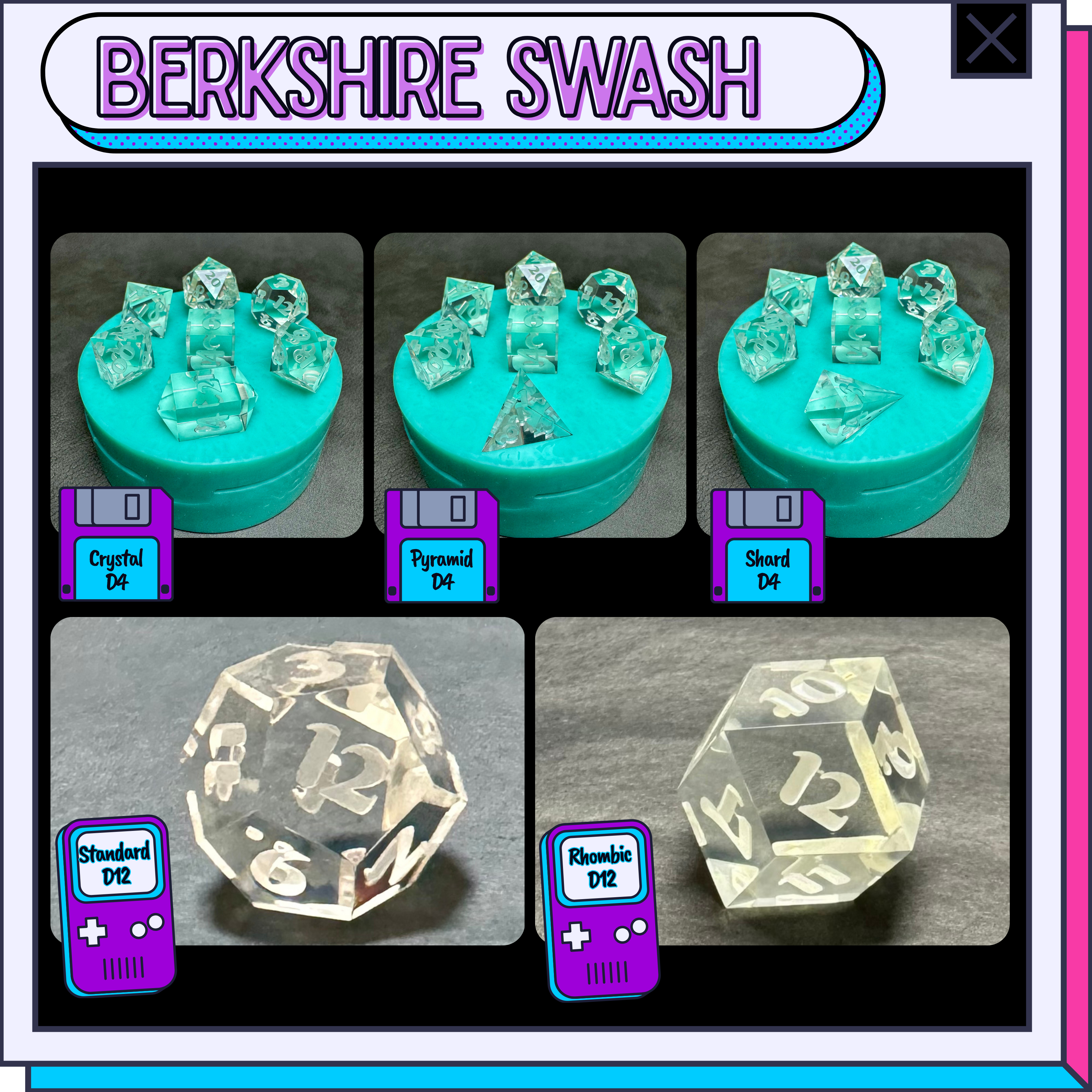 Polyhedral Dice Mold