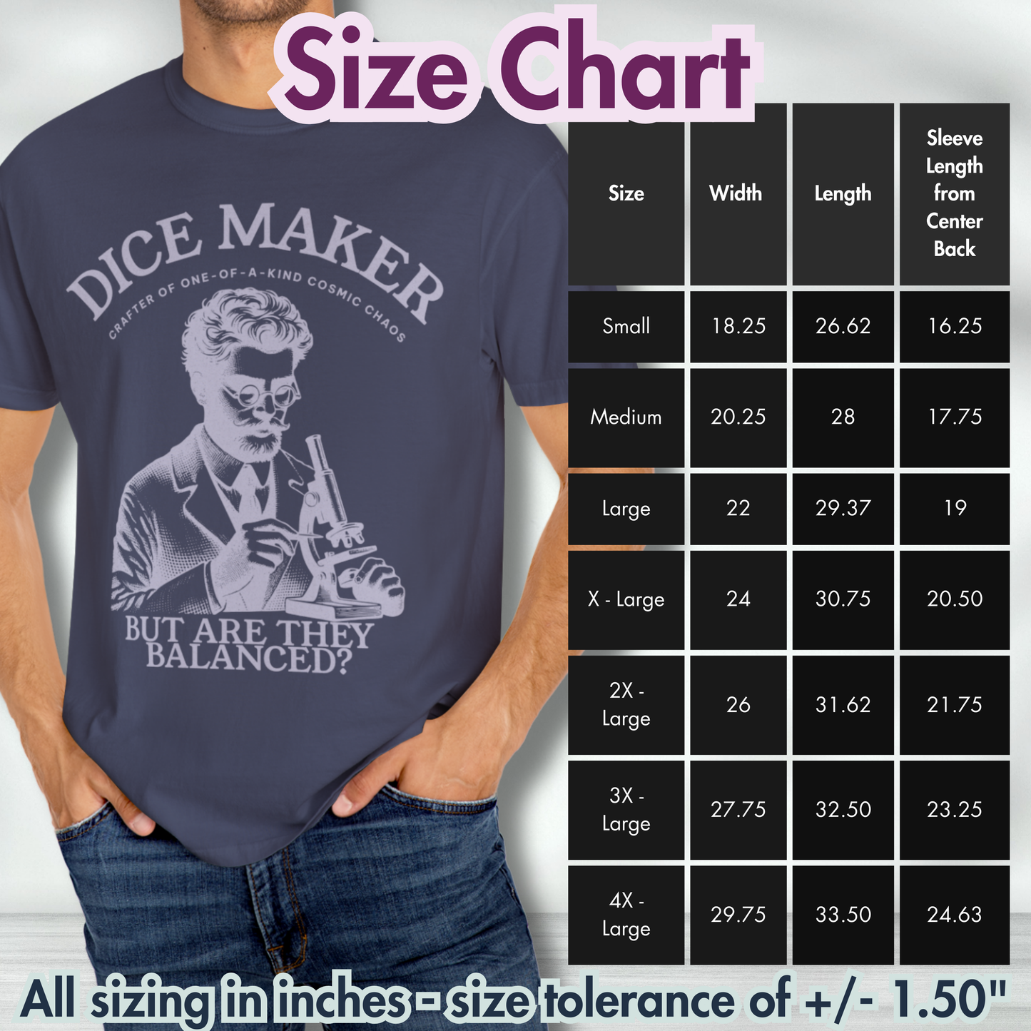 Are They Balanced | Dice Maker Sarcasm | Comfort Colors T-Shirt