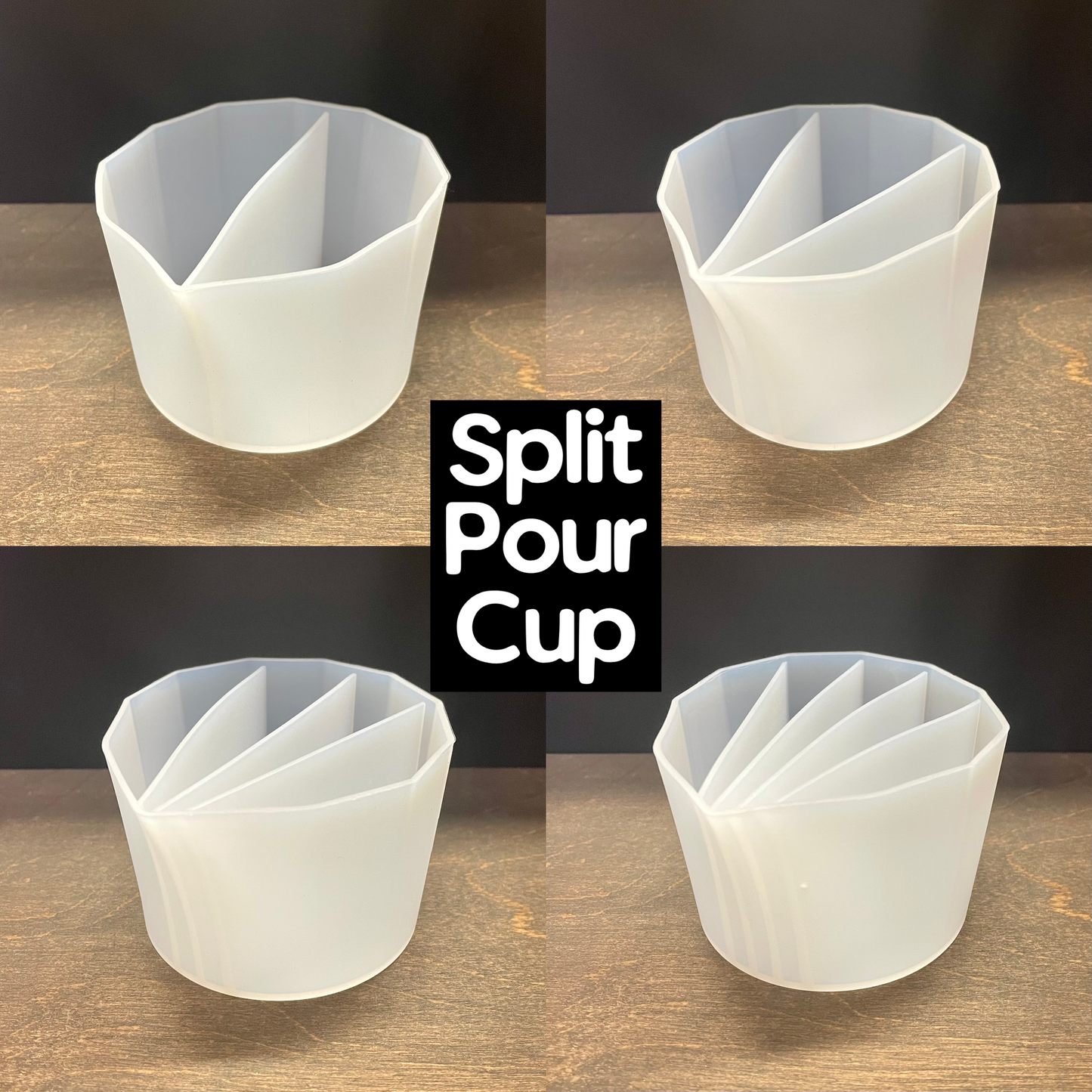 Silicone Split Pour Cup