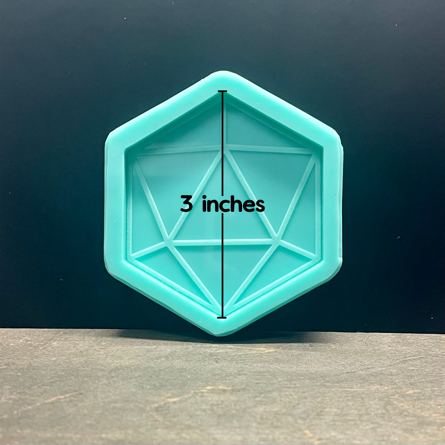 Lootcrate D20 Ice Mold New and Unused 20 Sided