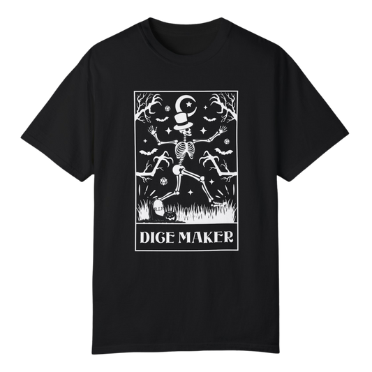 Dice Maker Dancing Skeleton | Comfort Colors T-Shirt