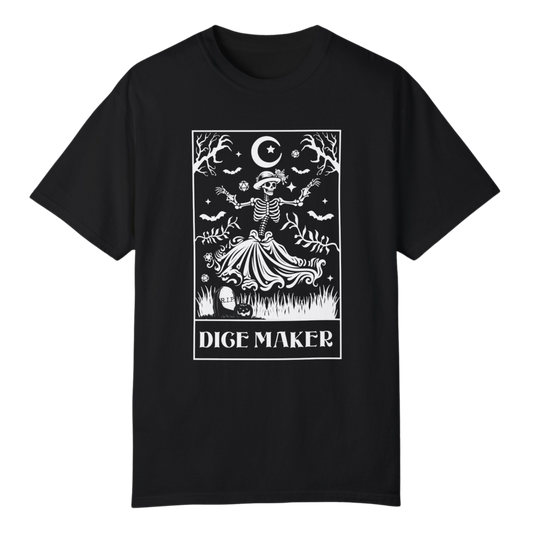 Dice Maker Dancing Skeleton | Comfort Colors T-Shirt