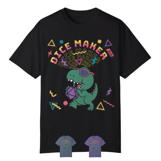 Dice Maker Dino | Comfort Colors T-Shirt