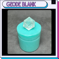 D20 and spindown dice mold option: geode blank face