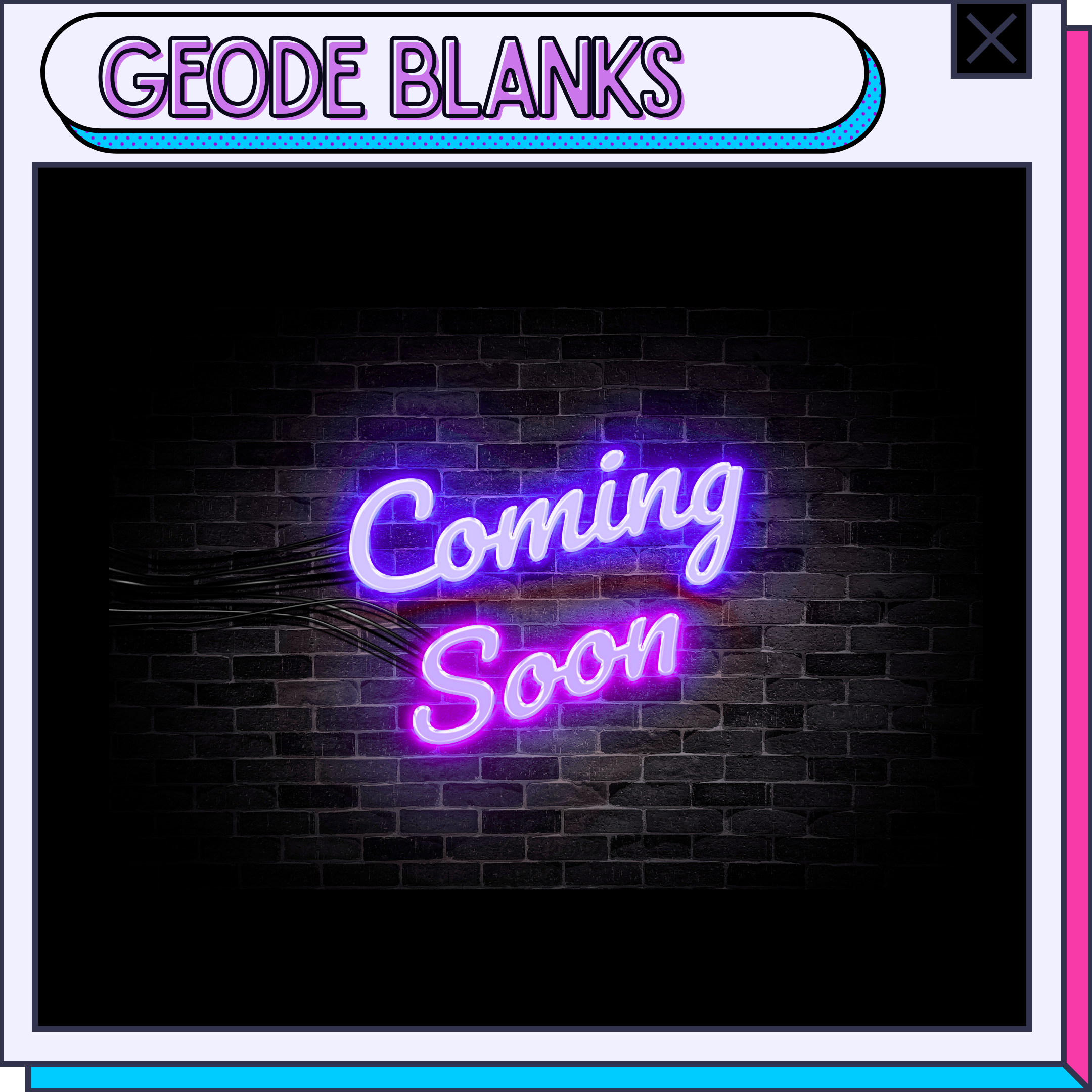 Coming soon graphic for D6 dice mold listing