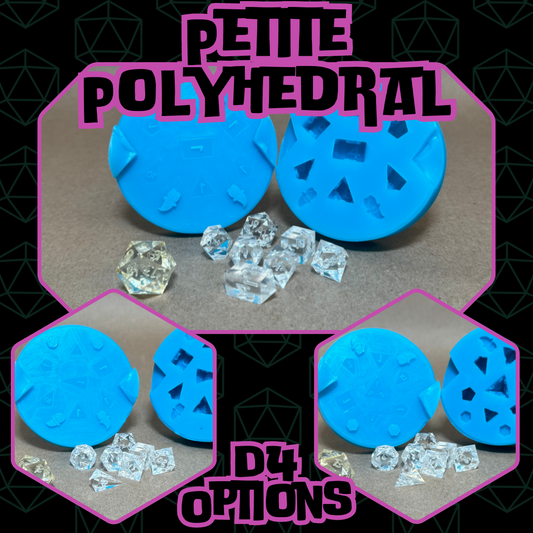 Petite Polyhedral Dice Mold